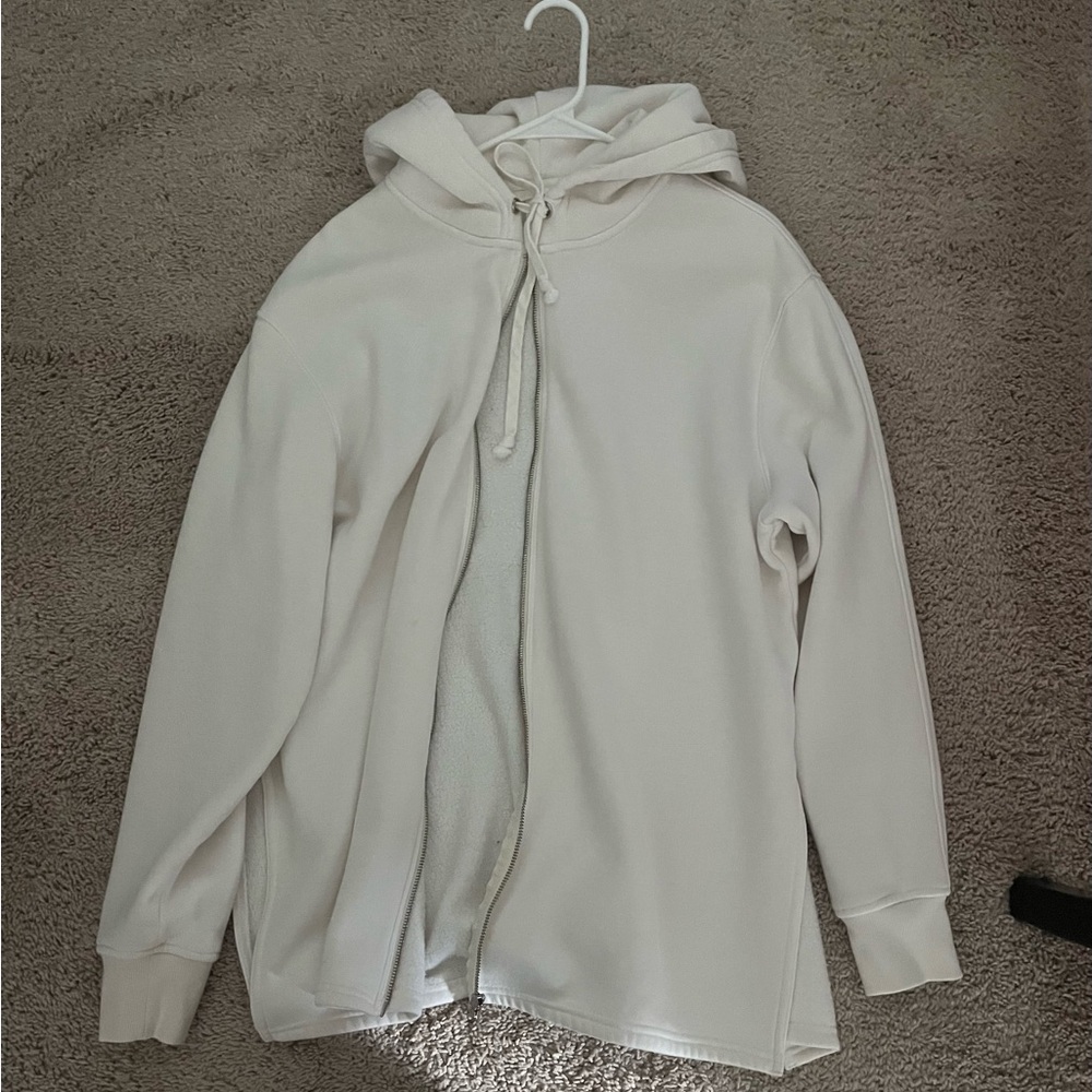 H&M Cream Hooded Jacket